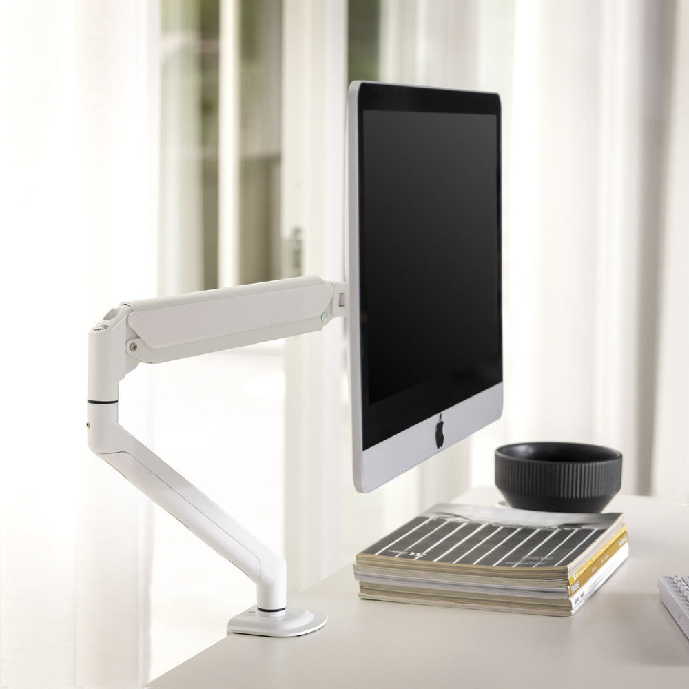 Monitor on a white background